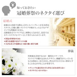 Atelier Sanrokugo Ceremonial Necktie, Formal Necktie, Polyester, Men's Formal Necktie, For Ceremonial Occasions, Weddings, Business, white no2