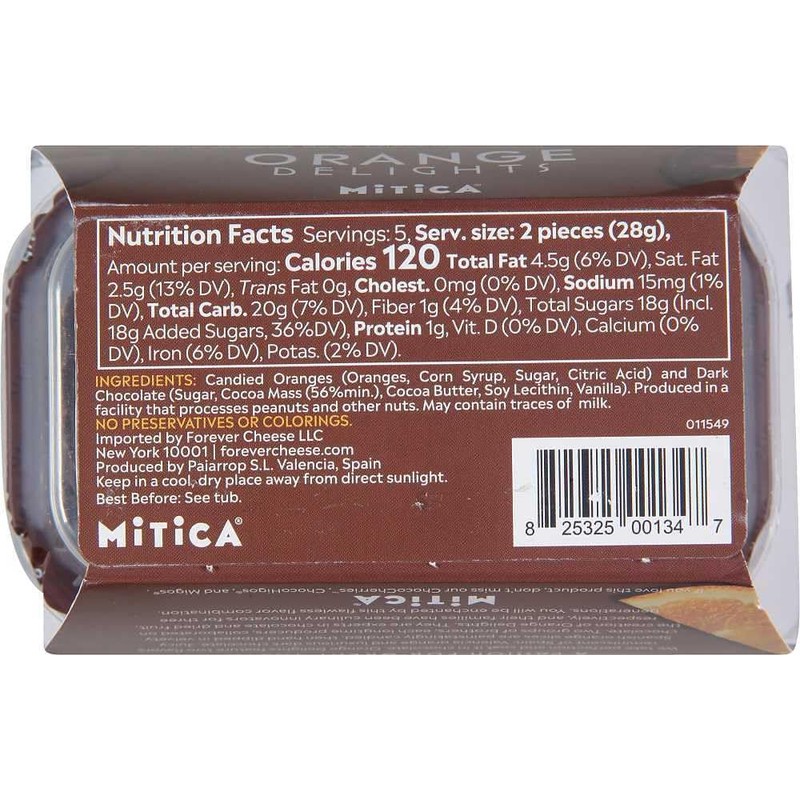 Generic Mitica Orange Delights, 4.9 oz, 10 Pack