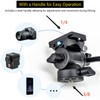 Yosoo Aluminum Alloy Video Tripod Head with Steel Handle, 360°