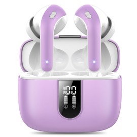 Bluetooth Kopfhörer, In Ear Kopfhörer Kabellos Bluetooth 5.3 mit 50H Tiefer Bass, 2024 Neue Kabellose Kopfhörer Noise Cancelling Earbuds mit 4 ENC Mic, IPX7 Wasserdicht Ohrhörer, USB-C