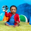 Bright Starts Oball Grippin' Goals Rattle Soccer Ball - Black