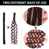 Straight Faux Locs Crochet Hair, 4 Packs Soft Locs, Locs