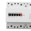 Electric Meter Din Rail 3 Phase 4 Wire KWh Energy