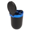 2Pcs Car Ashtray with LED Blue Light Portable Removable Car