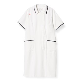 Coq Sportif UQW0018 Women's Nursing Dress, Multiple Colors, Nurse Clothes, No. 15, White, white
