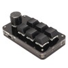 6 Key Mini Keypad with Knob RGB Light Blue Switch