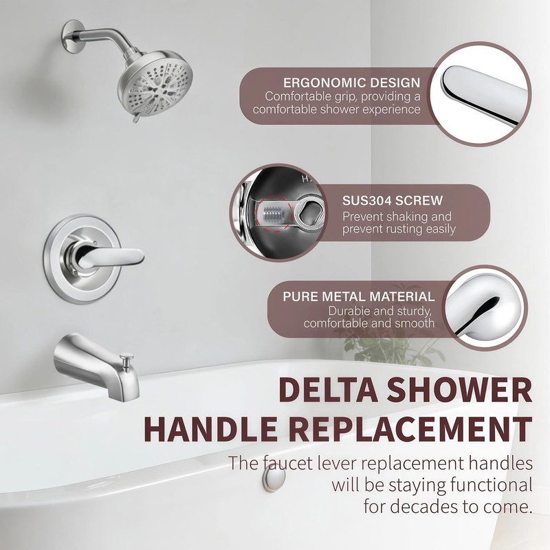 H79 Delta Shower Handle,Shower Handle Replacement