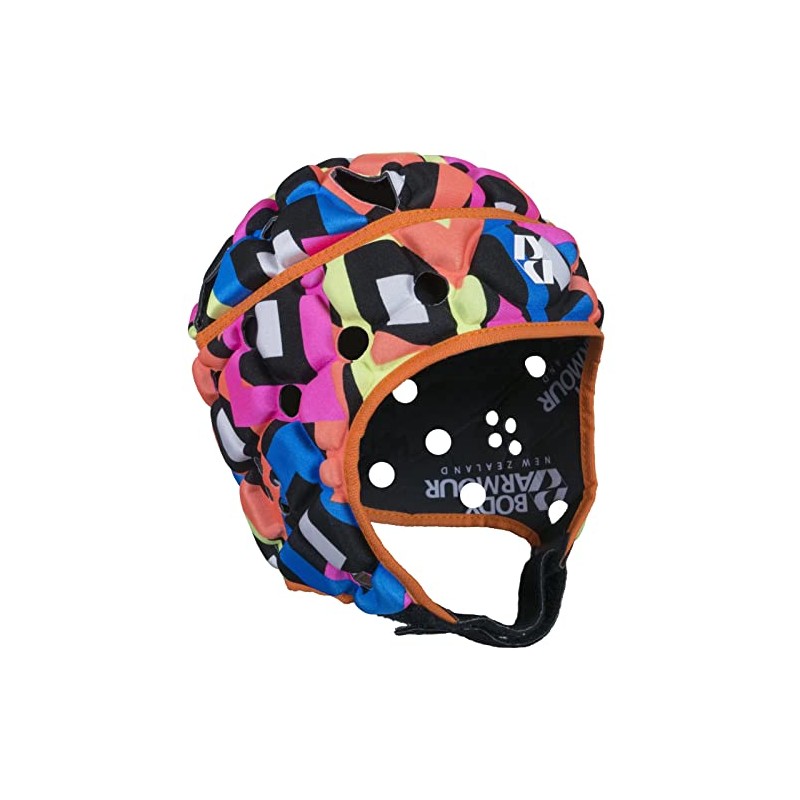 Body Armour Mens Ventilation Rugby Scrum Cap Head Guard -