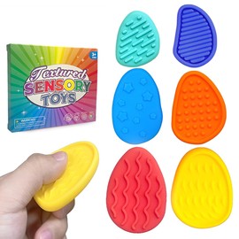 LAJUP Sensory Toys, Pack of 6 Sensory Toys, Anti-Stress Toy, Fun and Stress Relief Fidget Toy, Emotionally Soothing Toy, for ADHD and Autism