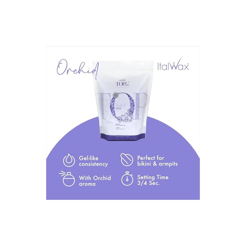 Italwax Top Line Orchid Hard Wax Beads – 750g (1.65