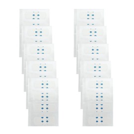 KKLM Lift Up Tape, 80 Pieces, Small Face Tape, Small Face Effect, Lift Up Face Tape, Set of 80, Slack Correction and Lift, Transparent Tape for Dating and Parties, Ultra Thin Material, For Job Hunting