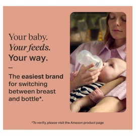 Biberón Con Pezón Flexible Como Pecho Materno