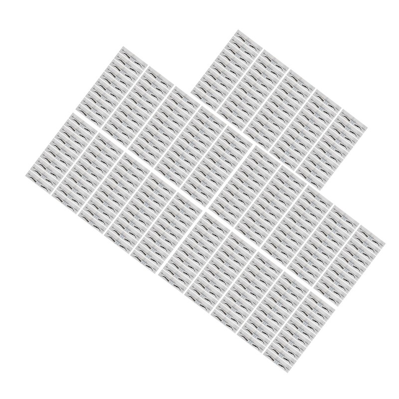 150PCS Eyebrow Stencil Ruler Clear Scale Transparent Eyebrow Shape Positioning