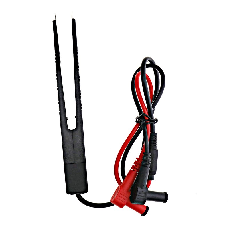 SMD Inductor Test Clip Probes Tweezers for Resistance Multimeter Capacitor