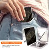 POTYHDC Compact Pocket Mirror, Cute Travel Mini Mirror with Magnification,
