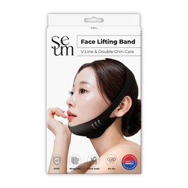 SEUM SEUM K-Beauty Korean V Line Lifting Band C Double Chin Strap,Face Lift Device,Jawline Shaper, V Line Lifting Mask,Jaw strap,Chin strap for sleeping,Best Face lifting device,Facelift device