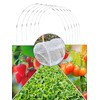 Fuuner Greenhouse Hoops DIY 30pcs 7 FT Fiberglass Support Hoops