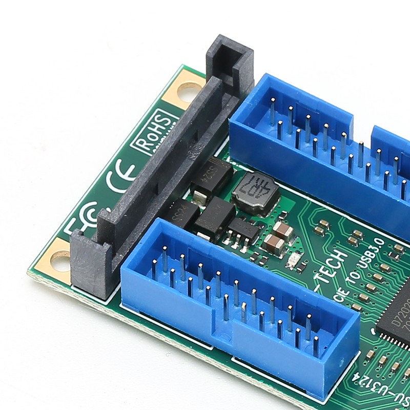 MINI PCIE to USB3.0 Front Expansion Card for Windows XP/2003/Vista