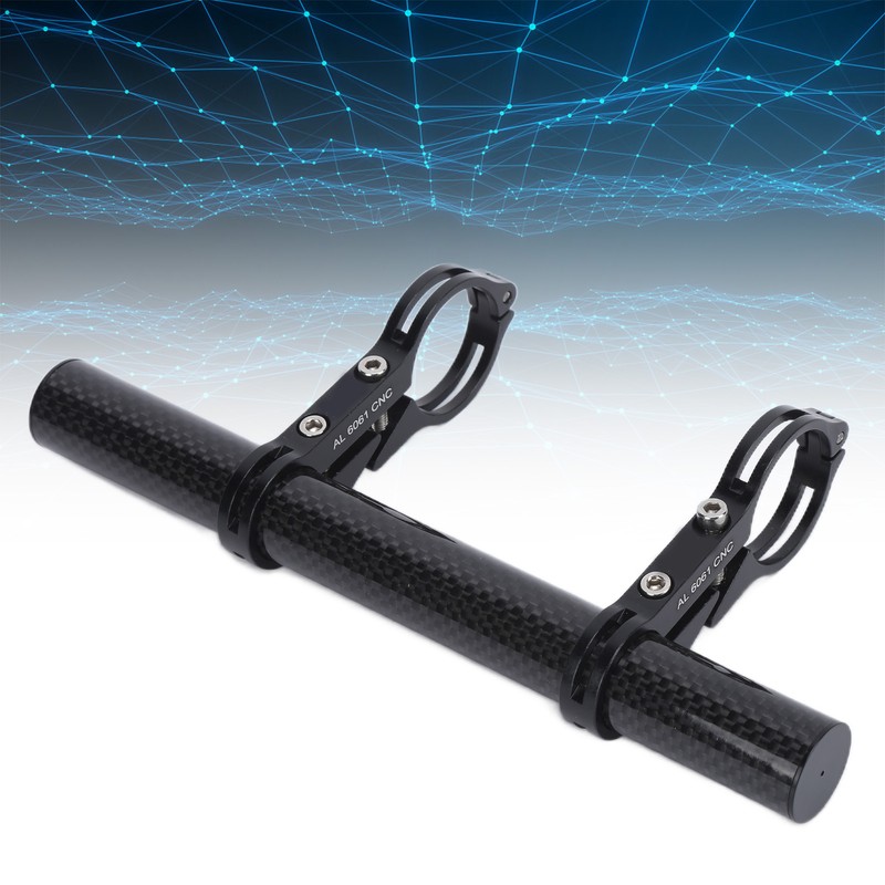 Bike Handlebar Extender 202 Double Rod Carbon Fiber MultiFunction Expansion