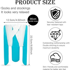 Anziehhilfe für Socken und Strümpfe, Strumpfanziehhilfe Socken Anziehhilfe, Kann Beim An- Und Ausziehen von Socken Helfen, Schwangere Frauen, ältere, Behinderte Anziehhilfe für Socken und Strümpfe