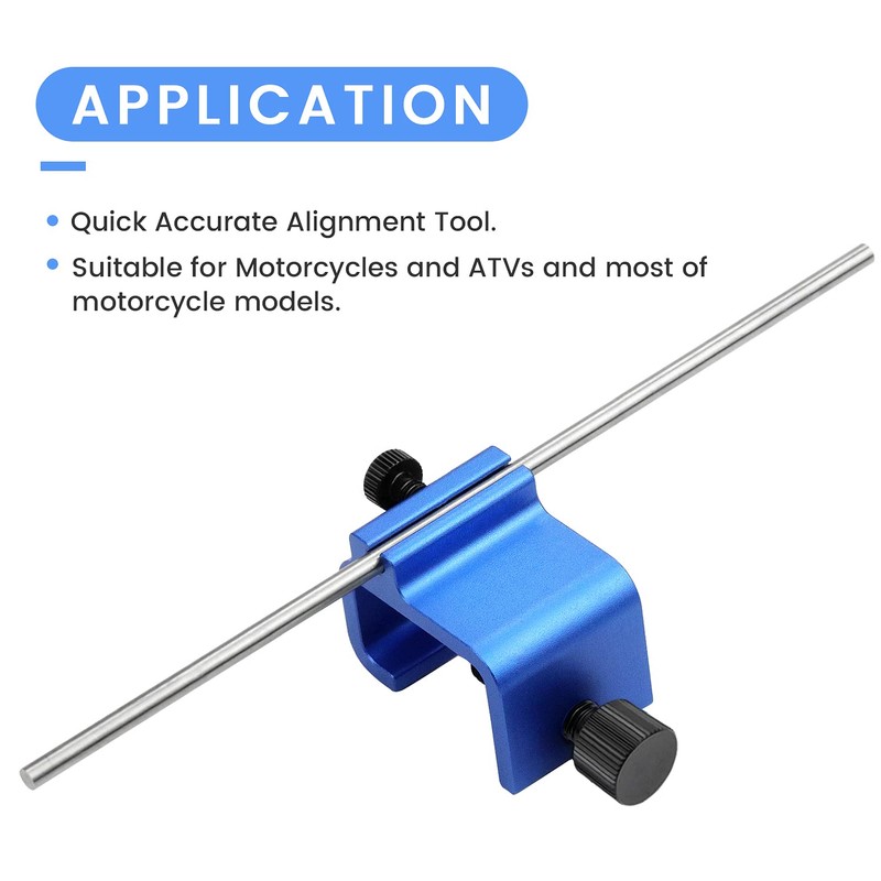 Chain Alignment Tool Suitable for Motorcycles and ATVs, Quick Accurate