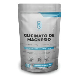 NAIMA Glicinato de Magnesio 300 g, Sabor Frambuesa-Limn  Suplemento en Polvo 100  Puro con Glicinato de Magnesio, Inulina de Agave, Colgeno...        