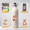 Cute Tiger Stickers 100PCS for Car Helmet Water Bottle Laptop