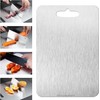 Pure Titanium Cutting Board Ultra-Durable Double-sided Chopping Board Ideal for