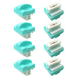 8x Paper Trimmer Replacement Blades Automatic Security Safeguard Mint Green Paper Cutter Photo Cutter Blade Refills