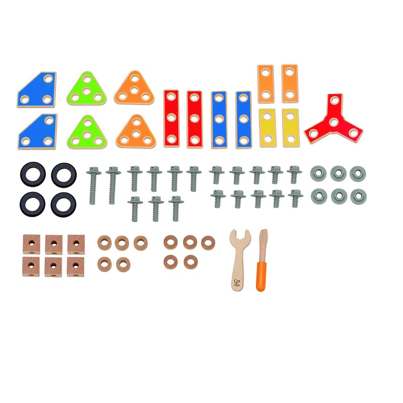 Hape E3081 Master Builder Set, Multicolor