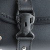 Motorbike Roll Saddlebags 2 Strap Buckle Closure Waterproof 2 Strap