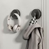 Stuzos Suction Cup Hooks,Shower Hooks for Inside Shower,2 Packs,Can be