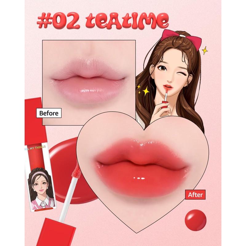 All My Things Kiss Slip Plumper 02 Tea Time (4.4g)