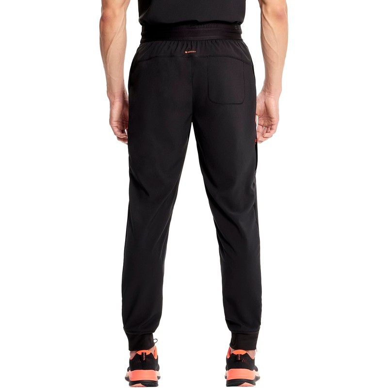 Cherokee Infinity Mens Scrub Jogger Pants, Pull-on with 4 Pockets