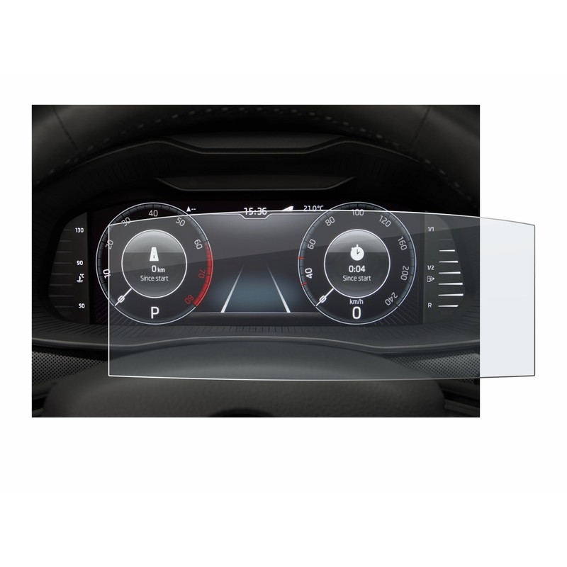 BROTECT Anti-Glare Protective Glass for Skoda Virtual Cockpit 10.25 Inch