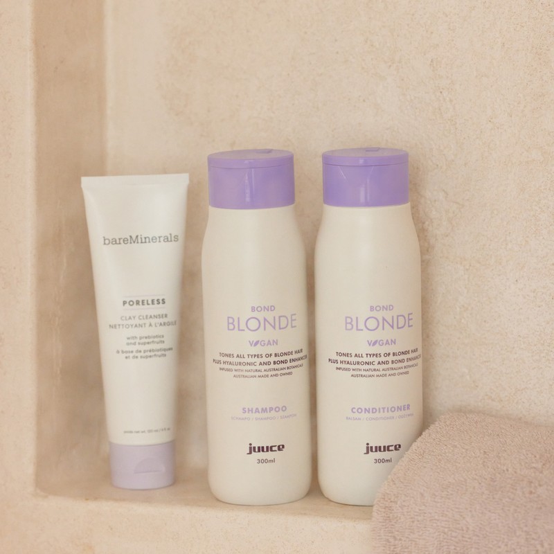 Juuce Bond Blonde Shampoo and Conditioner 300ml Duo Bundle