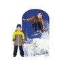 Cardboard People Snowboarder Stand-in Life Size Cardboard Cutout Standup