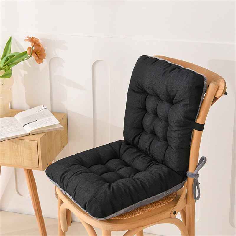 MTICYL Desk Chair Cushion with Ties,Non-Slip Office Seat Cushion with