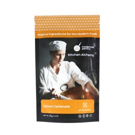 Pure Calcium Carbonate ⊘ Non-GMO ❤ Gluten-Free ☮ Vegan ✡ OU Kosher Certified - 400g/14oz