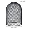 PRETYZOOM Birdcage Chandelier Lamp Shades Black Elegant Light for Home