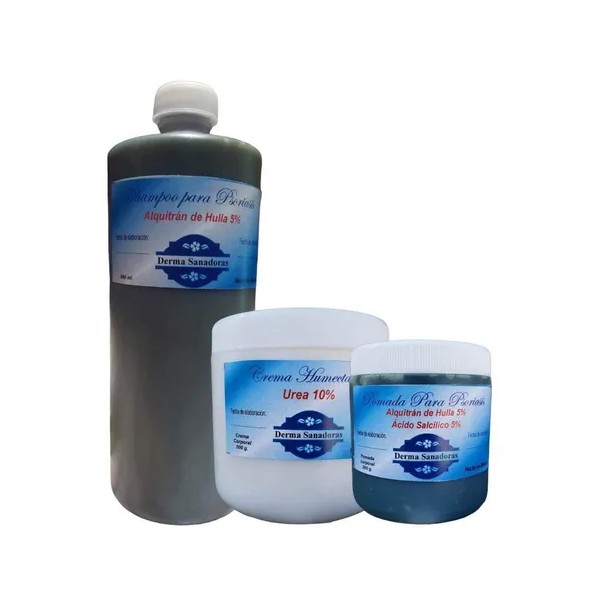 Kit Para Psoriasis Alquitrán De Hulla