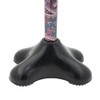 19mm 3/4" Heavy Duty Large Based Quadruple Tip Rubber Foot