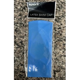 Sporti New Sporti Latex Swim Cap In New Royal Blue