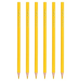 PATIKIL Lemon Colored Pencils Set,6 Pcs Oil Color Pencils Wooden Coloring Drawing Pencil for Artists Art Painting