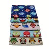 iNee Cute Owl Fat Quarters Fabric Bundle, Precut Cotton Fabric