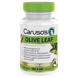 Caruso's Natural Health Olive Leaf 60 Tablets