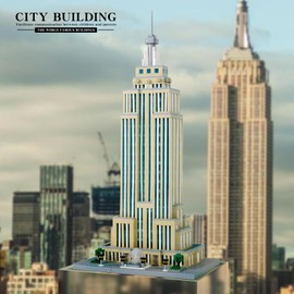 STMIGAIBLOCKS 3819PCS Empire State Micro Building Blocks Set,Commemorative Architectural Model Building,Unique Choice for 6+ Kids or Adults