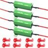 Twidec/4Pcs 50W 8Ohm LED Load Resistors For Fix LED Hyper