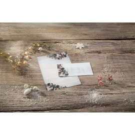 SIGEL DU416 Envelopes Christmas "Scandinavian Christmas" Gummed DIN Long Pack of 50