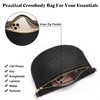 Woven Crossbody Bags for Women Leather Belt Bum Sling Purse